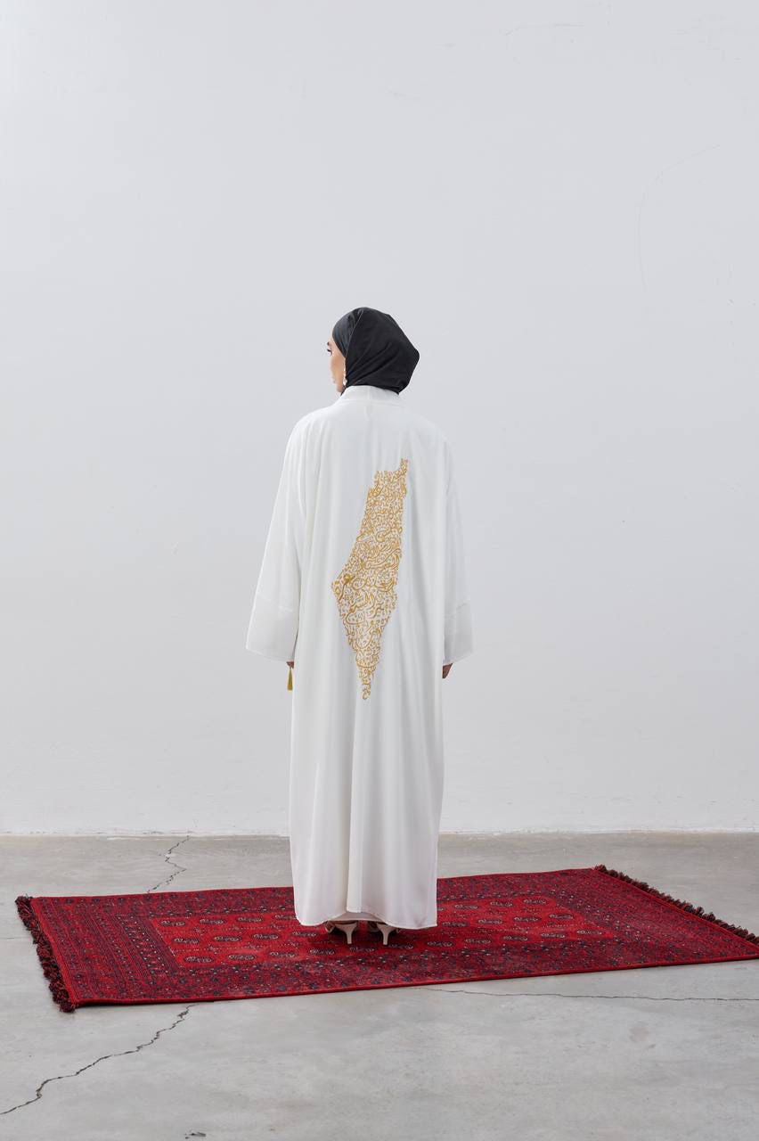 Embroidered Ferace Abaya