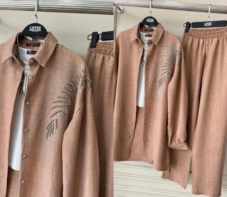 Beaded Embroidered 2-piece sets