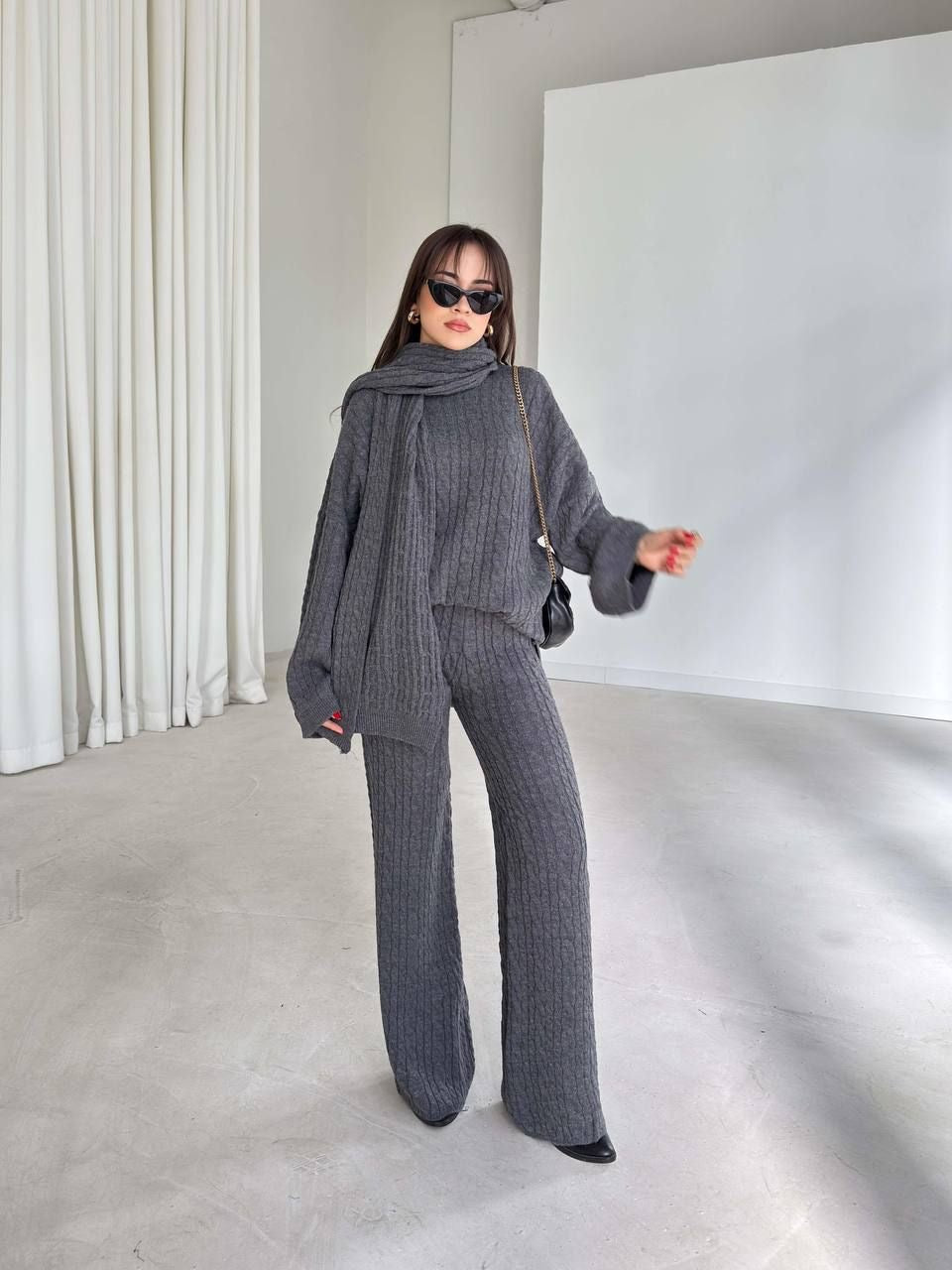 Ivory Luxe Knit Co-Ord Set