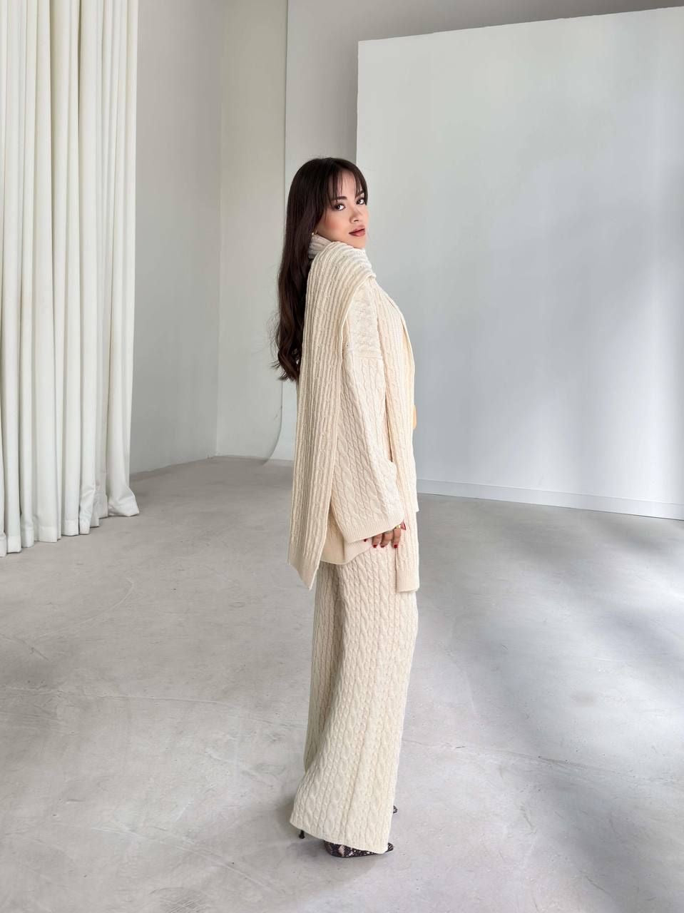 Ivory Luxe Knit Co-Ord Set