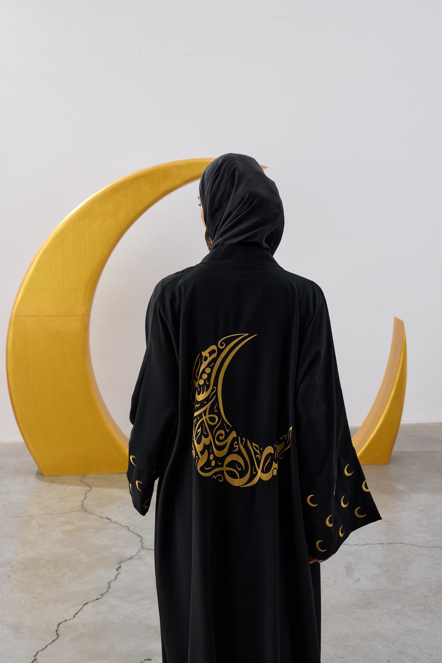 Embroidered Ferace Abaya