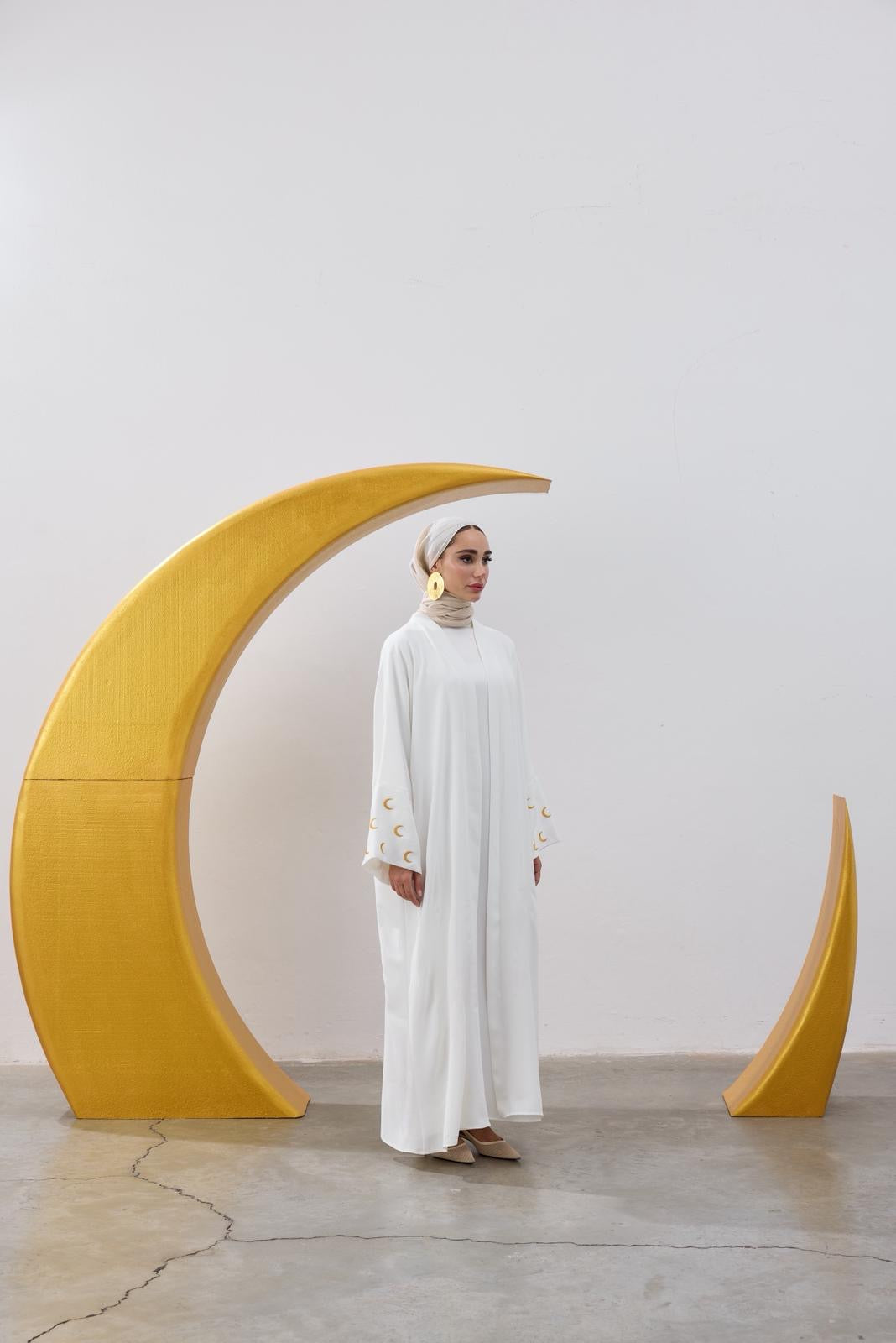 Embroidered Ferace Abaya