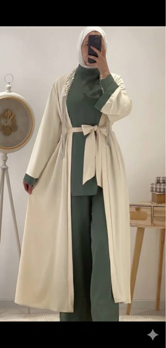 Lina 3-Piece Embellished Set