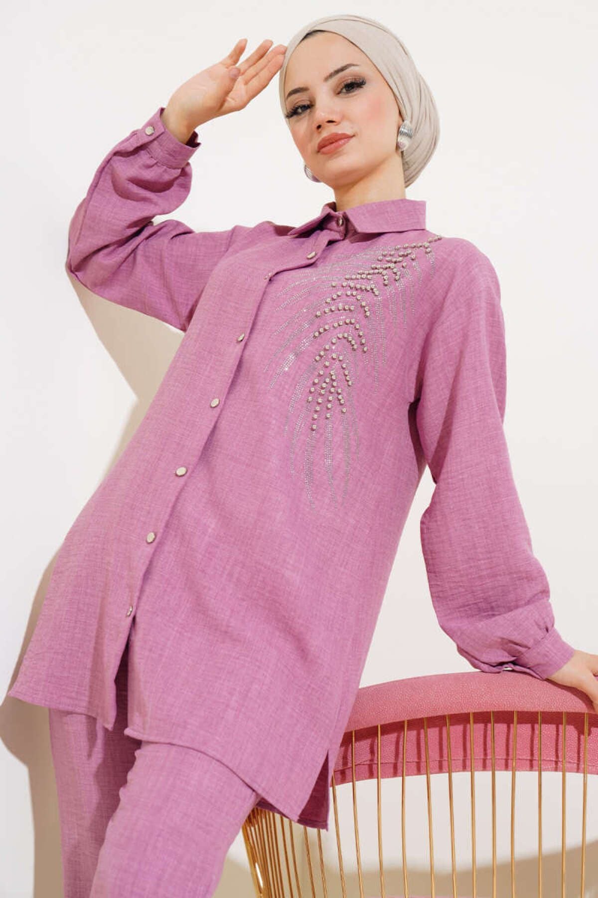 Beaded Embroidered 2-piece sets