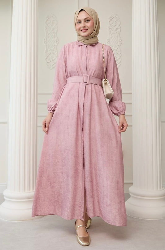 Belted Maxi Dress