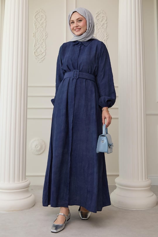 Belted Maxi Dress