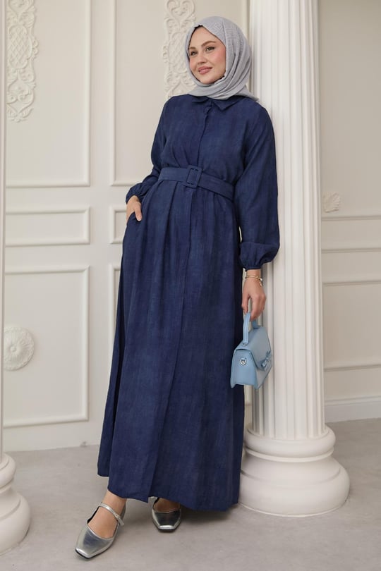 Belted Maxi Dress