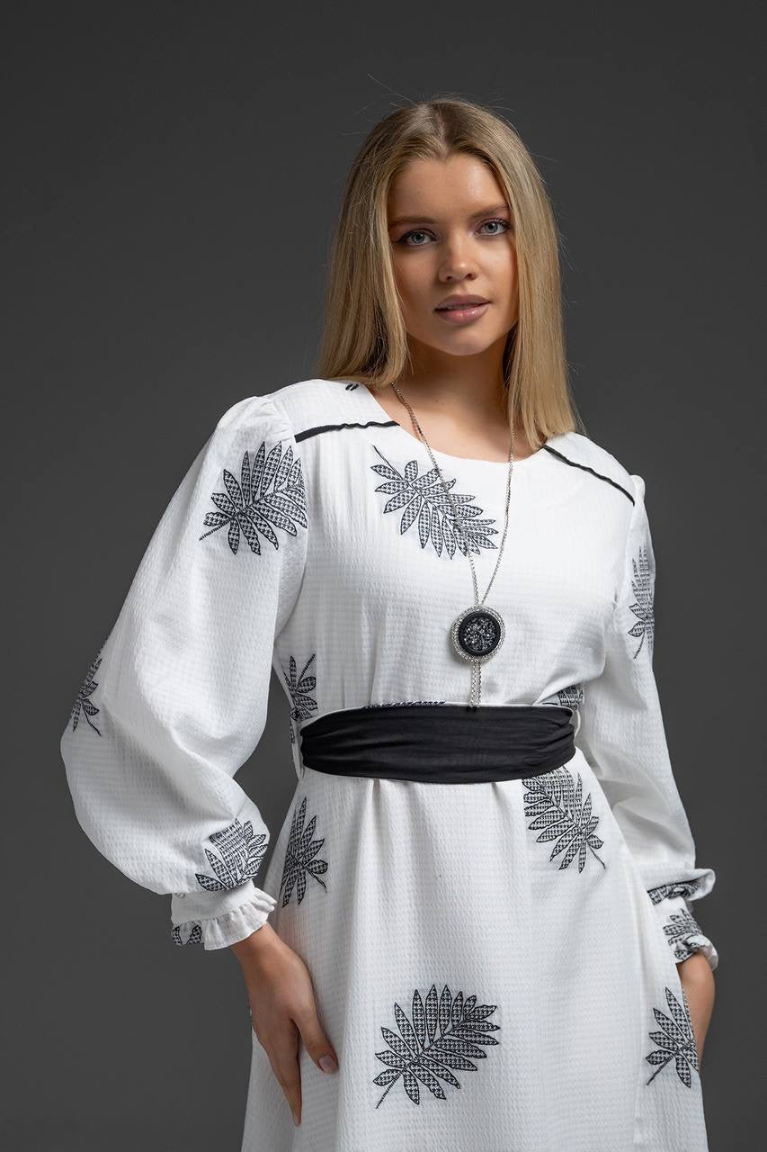 Frost Bloom Maxi Dress