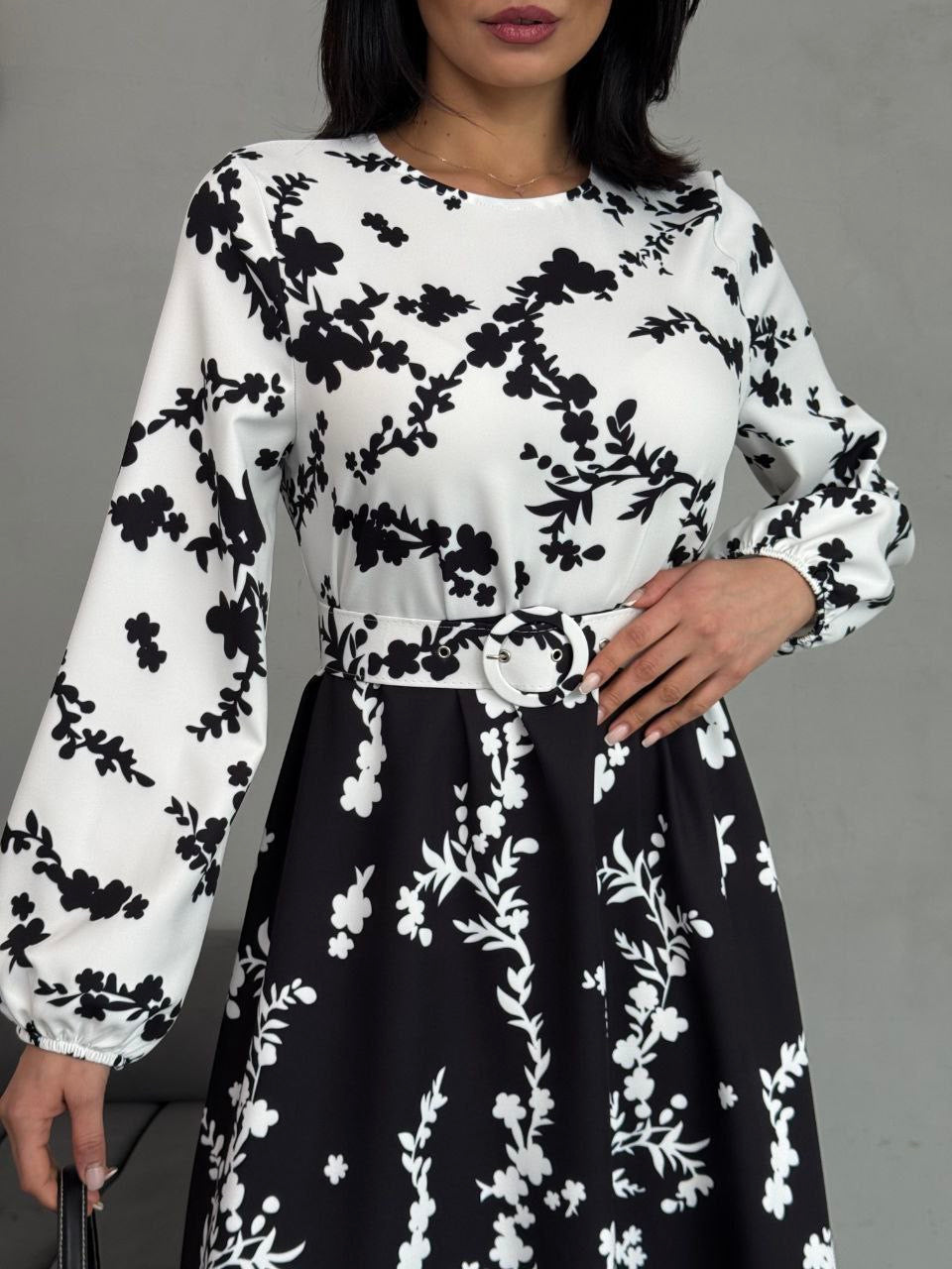 Midnight Blossom Maxi Dress