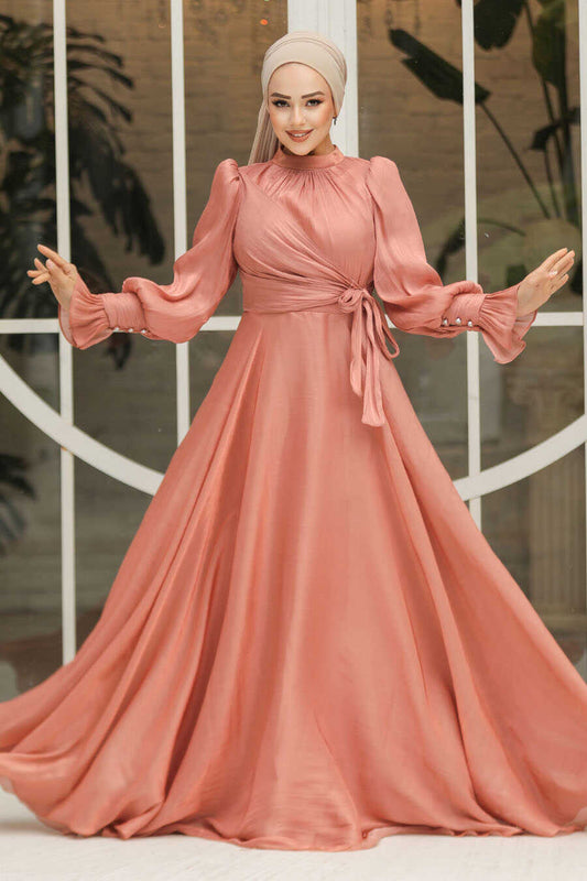Copper Evening Dress